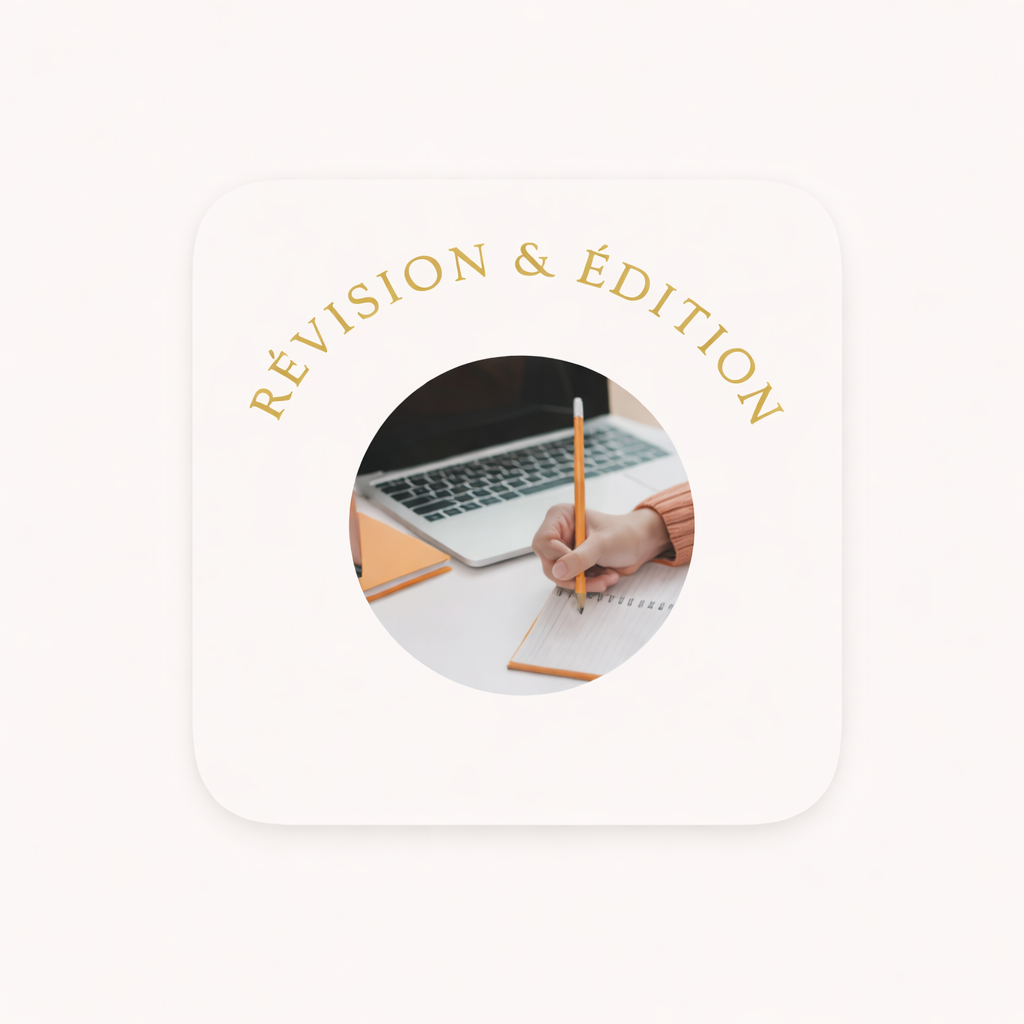 révision et édition de manuscrit / manuscript editing and proofreading
